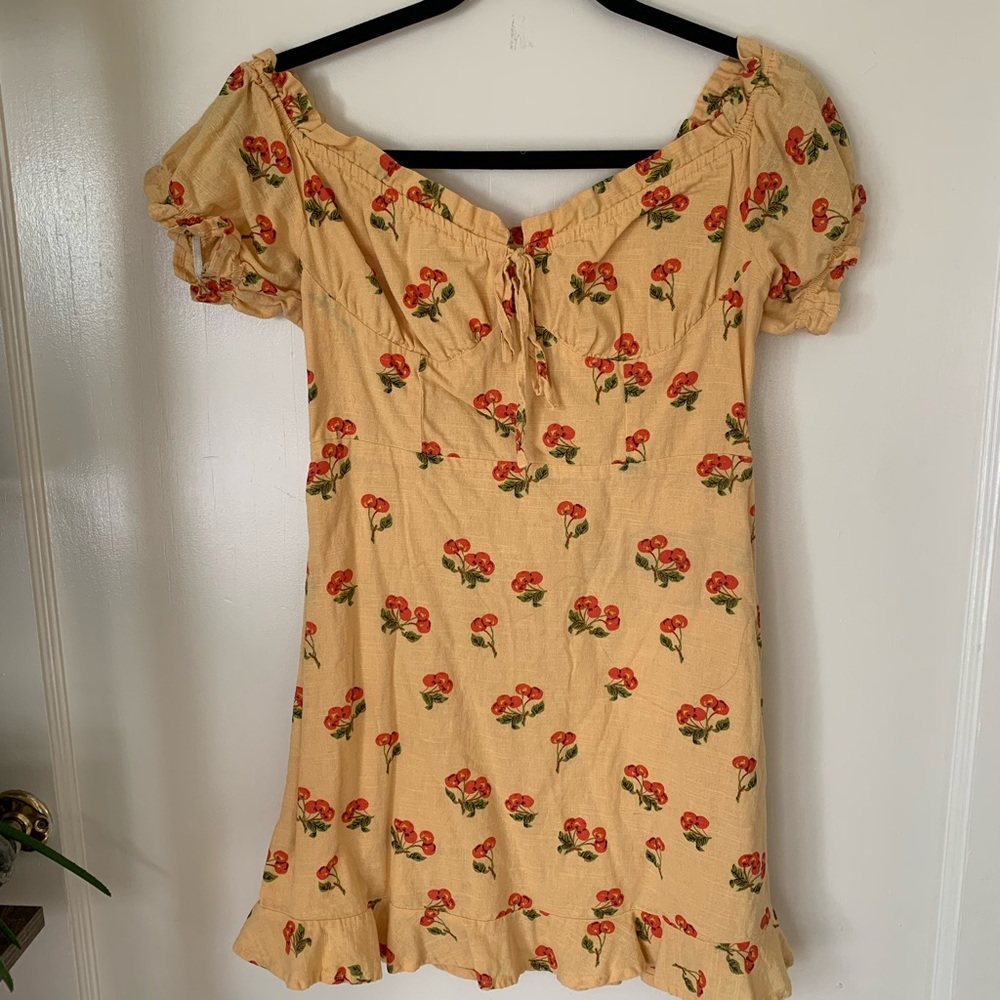 Urban outfitters cherry print dress 🍒
